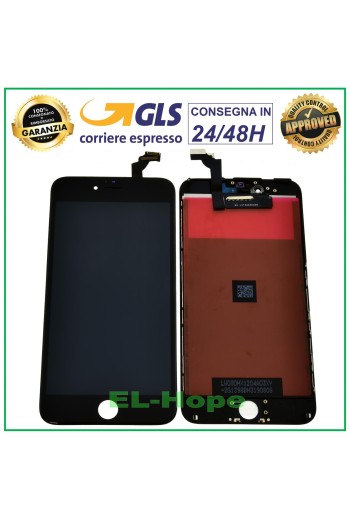 PANTALLA LCD RETINA PARA APPLE IPHONE 6 PLUS PANTALLA TÁCTIL CRISTAL NEGRO TIANMA