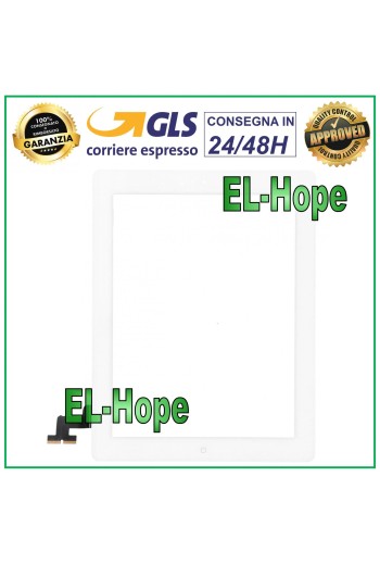 PANTALLA TÁCTIL PARA APPLE IPAD 2 WIFI 3G A1395 A1396 A1397 CRISTAL BLANCO BOTÓN INICIO