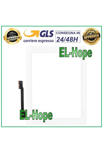PANTALLA TÁCTIL PARA APPLE IPAD 3 WIFI 3G A1430 A1416 A1403 CRISTAL BLANCO BOTÓN INICIO