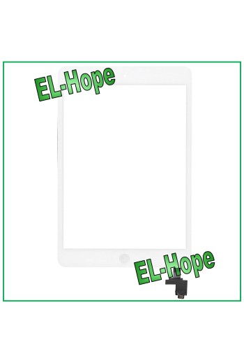 PANTALLA TÁCTIL PARA APPLE IPAD MINI WIFI 3G A1432 A1454 A1455 CRISTAL BLANCO + BOTÓN HOME 
