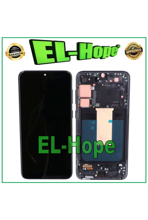 PANTALLA LCD TÁCTIL TFT PARA SAMSUNG GALAXY S23 PLUS SM-S916 MARCO NEGRO