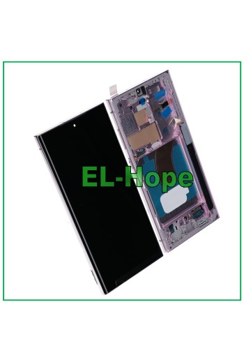 PANTALLA LCD TÁCTIL OLED + MARCO PARA SAMSUNG GALAXY S23 ULTRA SM-S918 LAVANDA