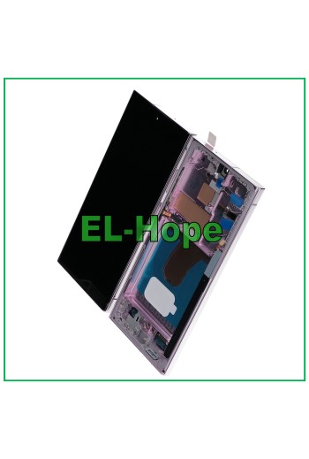 PANTALLA LCD TÁCTIL OLED + MARCO PARA SAMSUNG GALAXY S23 ULTRA SM-S918 LAVANDA