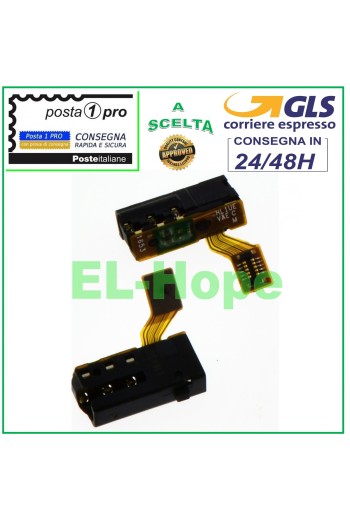 Cable plano flexible para auriculares con conector jack para auriculares HUAWEI P9 EVA-L09 L19 L29 