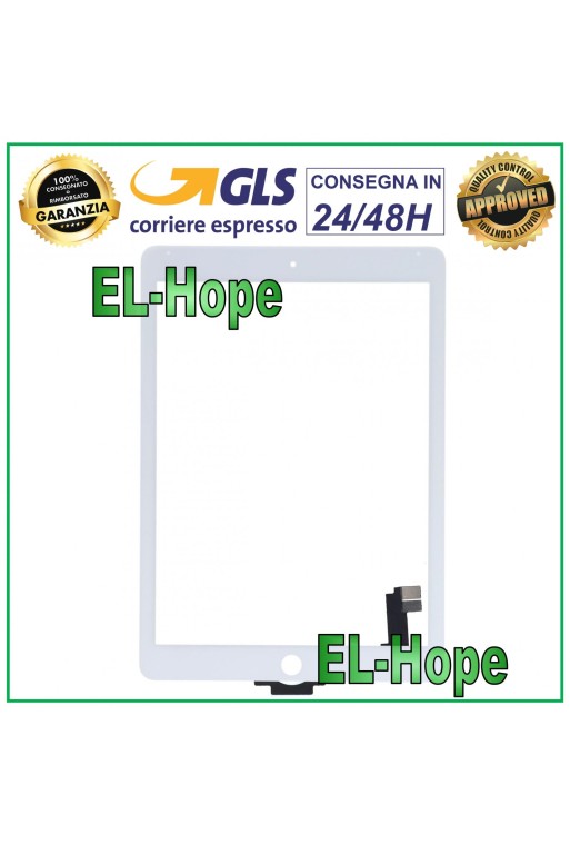 PANTALLA TÁCTIL PARA APPLE IPAD 6 AIR 2 WIFI 3G A1566 A1567 9.7 CRISTAL BLANCO 