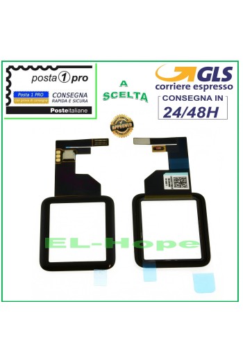 PANTALLA TÁCTIL PARA RELOJ INTELIGENTE APPLE WATCH 1 A1553 A1802 38MM DIGITALIZADO NEGRO