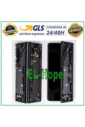 PANTALLA LCD 100% ORIGINAL SAMSUNG GALAXY Z FOLD 2 5G 2020 SM-F916 TÁCTIL NEGRO