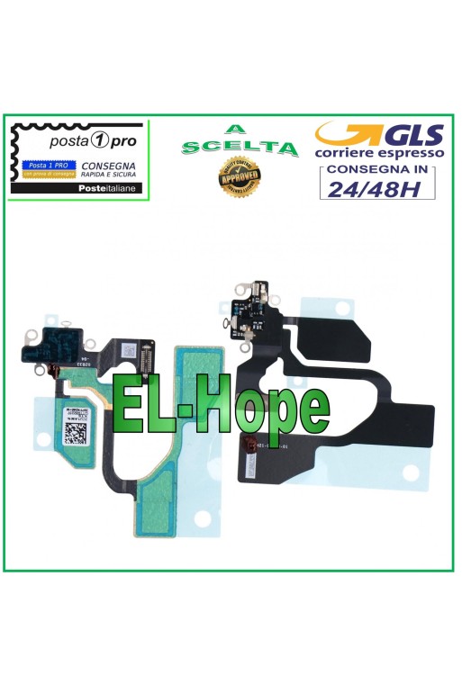 ANTENA SUPERIOR PLANA FLEXIBLE APPLE IPHONE 12 MINI RECEPCIÓN DE SEÑAL WIFI INALÁMBRICA