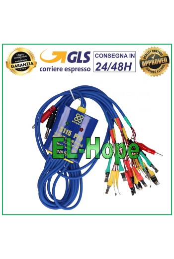 CABLE DE ALIMENTACIÓN CABLES DE PRUEBA BANCO FUENTE DE ALIMENTACIÓN PARA ANDROID E IOS IPHONE