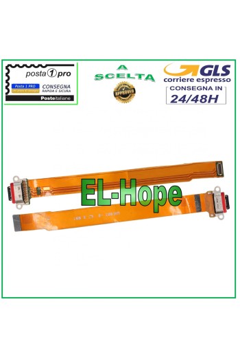 Cable flexible plano para conector de carga para OPPO Reno 2, módulo de base de carga tipo C