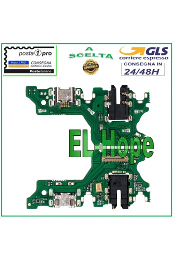 CONECTOR DE CARGA HUAWEI P40 LITE Y BASE PARA MICRÓFONO ART-L28 CARGA MICRO USB