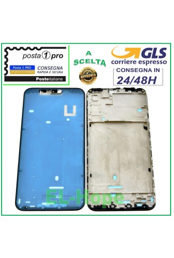 MARCO INTERMEDIO LCD LATERAL PARA XIAOMI MI A2 LITE REDMI 6 PRO NEGRO