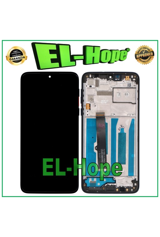 MARCO DE PANTALLA LCD PARA MOTOROLA ONE MACRO XT-2016 XT2016 PANTALLA TÁCTIL DE CRISTAL