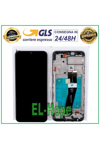 MARCO DE SERVICIO DE PANTALLA LCD ORIGINAL SAMSUNG GALAXY A03S SM-A037G PANTALLA TÁCTIL
