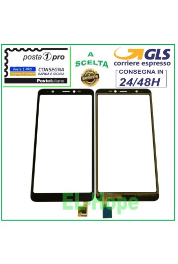 PANTALLA TÁCTIL CRISTAL WIKO Y60 DIGITALIZADOR CRISTAL NEGRO 5.45 