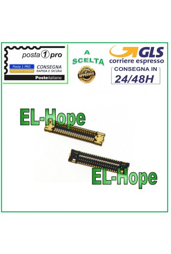 CONECTOR DE CONTACTO FLEXIBLE PLANO PANTALLA LCD SAMSUNG GALAXY A20 A30 A50 A70 A90