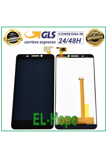 PANTALLA LCD PARA ALCATEL POP IDOL OT 6030 OT-6030D PANTALLA TÁCTIL VIDRIO MONTADO