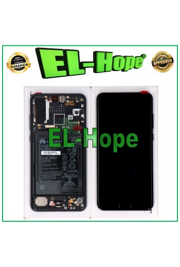 PANTALLA TÁCTIL LCD ORIGINAL + BATERÍA HUAWEI P20 PRO CLT-L09 L29 L04 L09C NEGRO