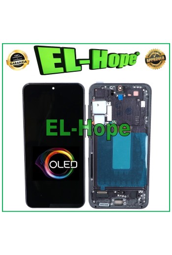 PANTALLA TÁCTIL OLED LCD PARA SAMSUNG GALAXY S23+ PLUS SM-S916 MARCO NEGRO