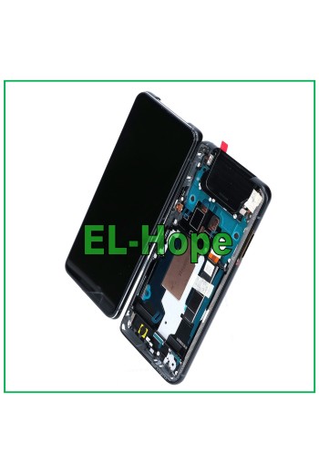PANTALLA LCD OLED CON MARCO PARA ASUS ZENFONE 7 ZS670KS / PRO ZS671KS CRISTAL NEGRO TÁCTIL