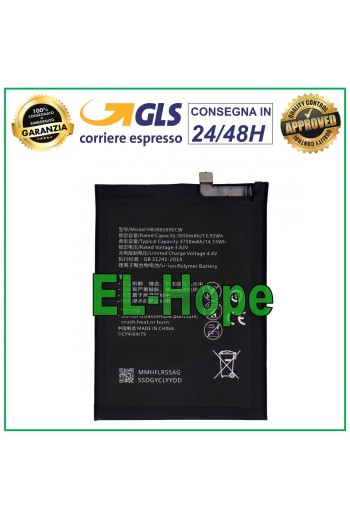 BATERIA HB386589ECW PARA HUAWEI MATE 20 LITE 3750 mAh 3.82V IGUAL A LA ORIGINAL