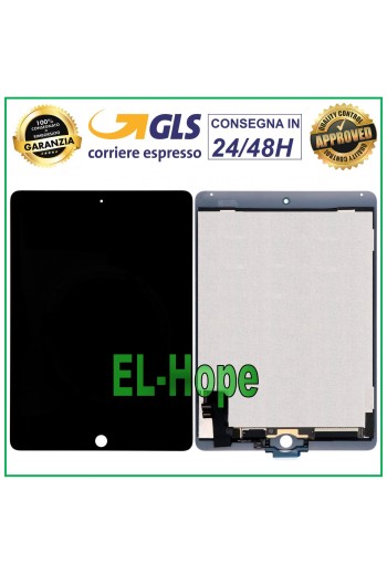 PANTALLA TÁCTIL LCD PARA APPLE iPad 6 Air 2 A1566 A1567 PANTALLA DE CRISTAL NEGRO