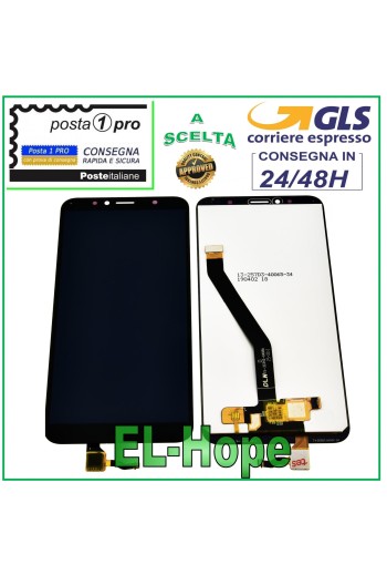 PANTALLA LCD PARA HUAWEI Y6 2018 ATU-L11 L21 PANTALLA TÁCTIL DE VIDRIO NEGRO