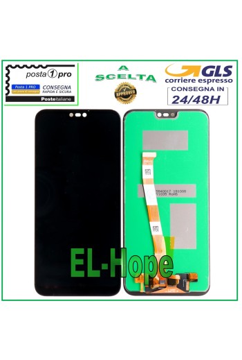 PANTALLA LCD PARA HUAWEI P20 LITE ANE-LX1 MONITOR DE PANTALLA TÁCTIL CRISTAL NEGRO