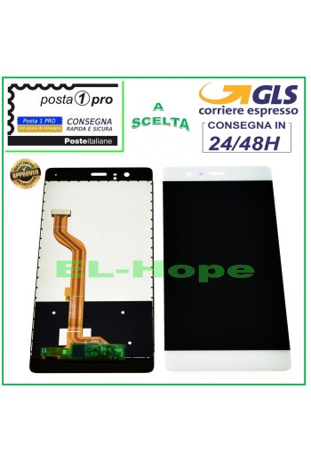 PANTALLA LCD PARA HUAWEI P9 EVA-L09 L19 L29 PANTALLA TÁCTIL PANTALLA DE CRISTAL BLANCO