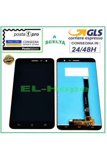 PANTALLA PARA ASUS ZENFONE 3 ZE552KL Z012S Z012DE PANTALLA TÁCTIL CRISTAL NEGRO