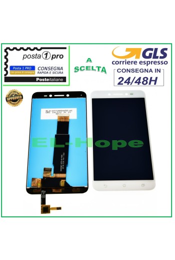 PANTALLA PARA ASUS ZENFONE LIVE ZB501KL A007 TÁCTIL PANTALLA DE CRISTAL BLANCO