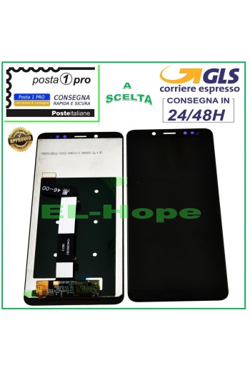 PANTALLA LCD PARA XIAOMI REDMI NOTE 5 /5 PRO PANTALLA TÁCTIL PANTALLA DE CRISTAL NEGRO
