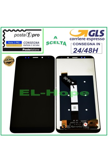 PANTALLA LCD PARA XIAOMI REDMI 5 PLUS MONITOR DE PANTALLA TÁCTIL CRISTAL NEGRO