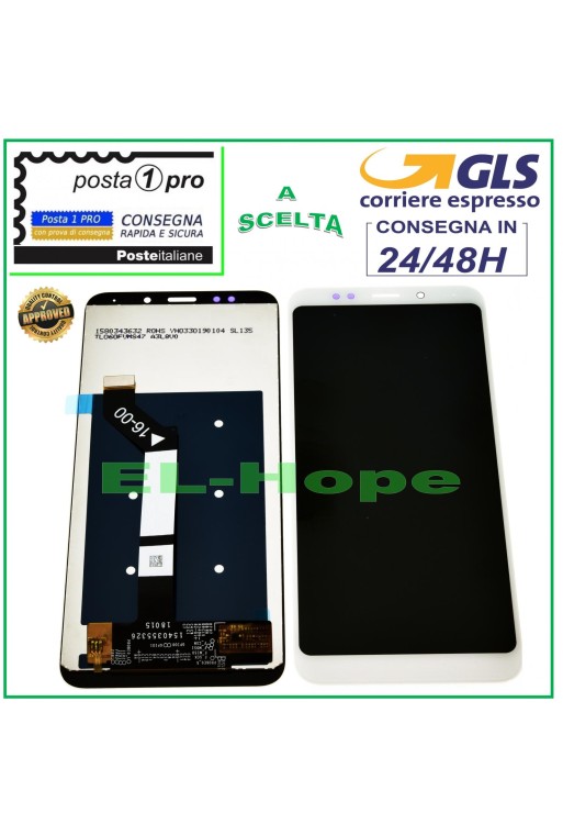 PANTALLA LCD PARA XIAOMI REDMI 5 PLUS MONITOR TÁCTIL CRISTAL BLANCO