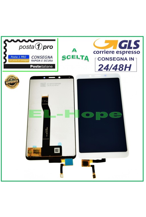 PANTALLA LCD PARA XIAOMI REDMI 6 6A MONITOR DE PANTALLA TÁCTIL CRISTAL BLANCO