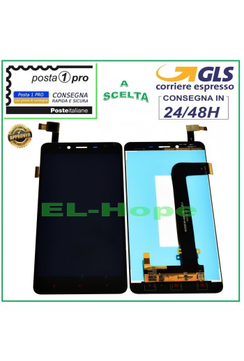 PANTALLA LCD PARA XIAOMI HONGMI REDMI NOTE 2 PANTALLA TÁCTIL PANTALLA DE CRISTAL NEGRO