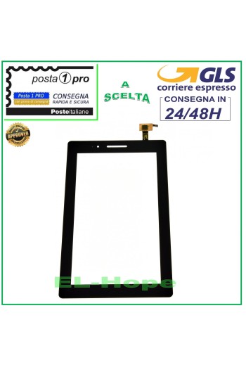 PANTALLA TÁCTIL DE VIDRIO LENOVO TAB 3 Essential TB3-710F 710L 710i DIGITALIZADOR 7.0 NEGRO