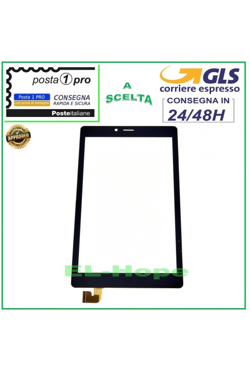 PANTALLA TÁCTIL CRISTAL ALCATEL Pixi 4 9003X 2BALIT1 TABLET 7 DIGITALIZADOR NEGRO