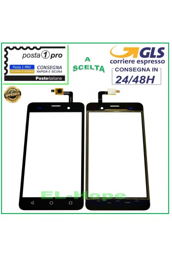 PANTALLA TÁCTIL CRISTAL WIKO JERRY DIGITALIZADOR CRISTAL NEGRO 5.0
