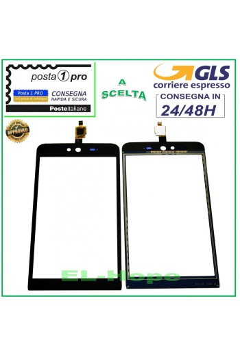 PANTALLA TÁCTIL WIKO RAINBOW JAM 3G DIGITALIZADOR NEGRO SLIDE 5.0