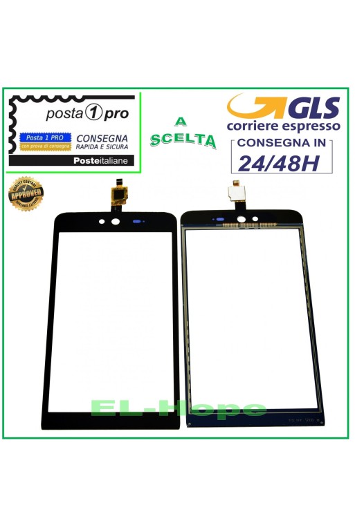 PANTALLA TÁCTIL WIKO RAINBOW JAM 3G DIGITALIZADOR NEGRO SLIDE 5.0
