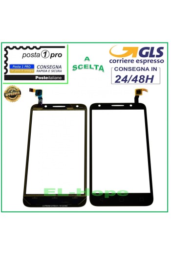 PANTALLA TÁCTIL DE VIDRIO ALCATEL Pixi 4 5.0 5045 5045X DIGITALIZADOR VIDRIO NEGRO
