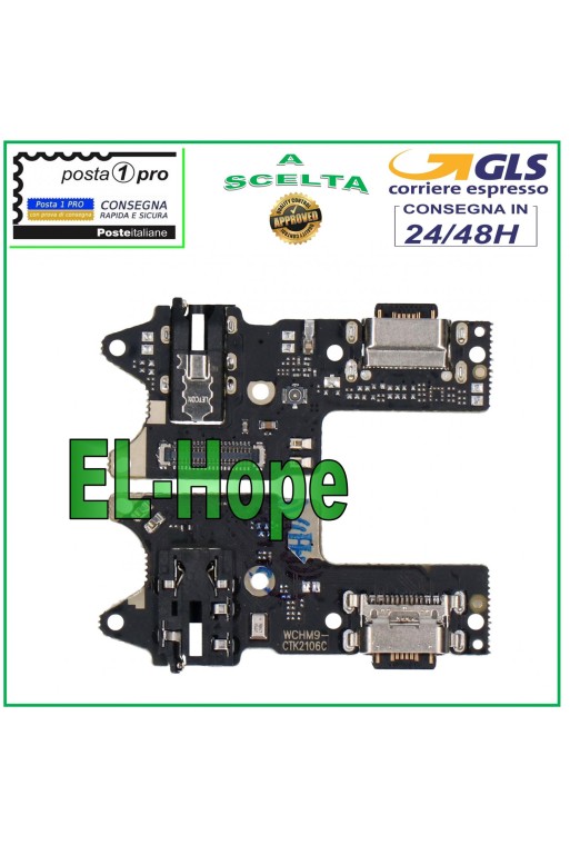 CONECTOR DE CARGA XIAOMI REDMI 9 M2004J19AG M2004J19G MICRÓFONO CARGA TIPO C