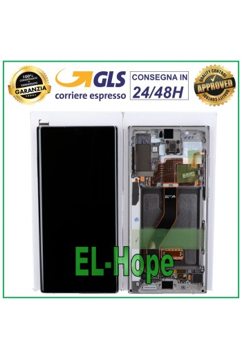 PANTALLA LCD ORIGINAL SAMSUNG GALAXY NOTE 10 PLUS SM N975 N976 TÁCTIL BRILLO PLATA