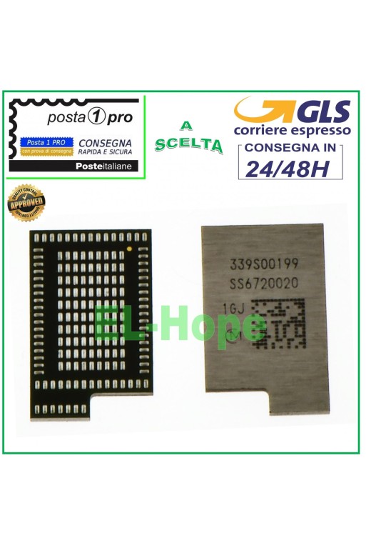 Chip IC BGA WIFI inalámbrico Bluetooth 339S00199 SS6720020 para Apple iPhone 7G 7