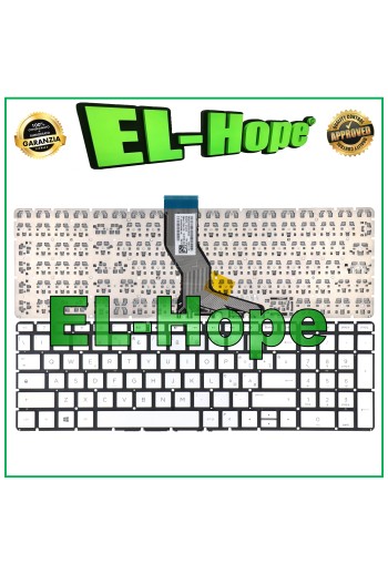 TECLADO PARA PORTÁTIL ITALIANO HP 15S-DY 15S-EQ 15-EF 15S-FQ 15-GW 15-BS127NL PLATA