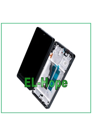 PANTALLA LCD TÁCTIL OLED PARA XIAOMI REDMI NOTE 13 PRO 4G 23117RA68G MARCO NEGRO