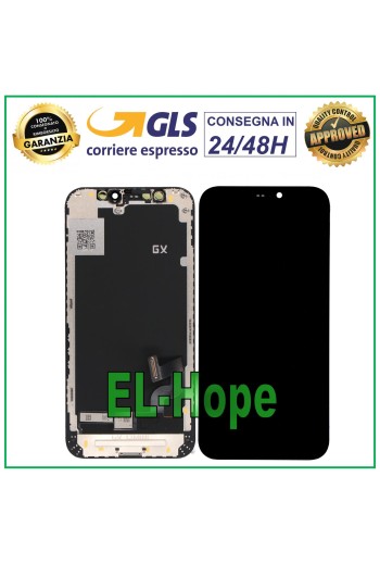 PANTALLA LCD OLED GX ORIGINAL PARA APPLE IPHONE 12 MINI PANTALLA TÁCTIL CRISTAL NEGRO