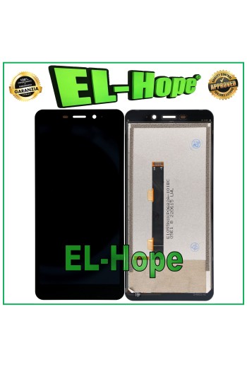 PANTALLA LCD PARA ULEFONE ARMOR X10 / X10 PRO PANTALLA DE CRISTAL TÁCTIL MONTADA NEGRA