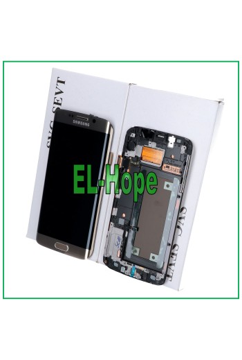 PANTALLA LCD ORIGINAL SAMSUNG GALAXY S6 EDGE SM-G925F PANTALLA TÁCTIL DORADA DORADA